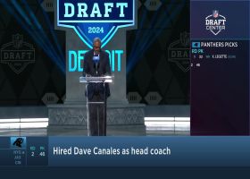 Zierlein on Panthers selecting Jonathan Brooks No. 46 overall: 'He can cause problems for defenses' | 'NFL Draft Center'