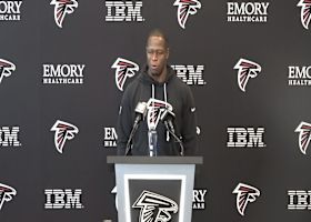 Raheem Morris on Kyle Pitts' breakout game from Week 15