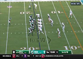 Isaiah Davis' first TD run in the NFL comes from 17 yards out vs. Dolphins