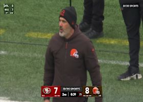 Quinshon Judkins' two-point conversion gives Browns an 8-7 lead vs. 49ers