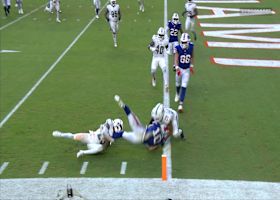 Khalil Shakir STONEWALLED at goal line on two-point conversion