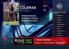 Bucky Brooks on Keon Coleman selected at No. 33 overall: He is a 'big-time playmaker' | 'NFL Draft Center'