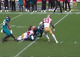 Fred Warner's 17th career forced fumble elevates him past Patrick Willis on 49ers' all-time list