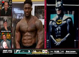 Peyton and Eli compare D.K. Metcalf's physique to a superhero with Michael Keaton | 'ManningCast'