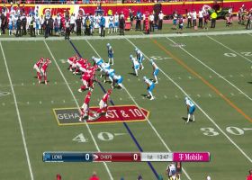 Mahomes' 20-yard strike to Justin Watson gives Chiefs red-zone access on opening drive