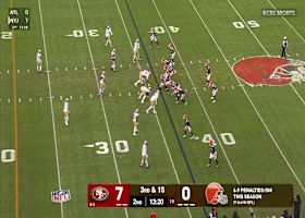 Shedeur Sanders can't escape the sack as SF defense overwhelms backfield