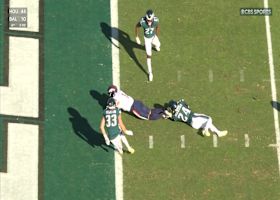 Bo Nix's TD pass to Evan Engram trims Eagles lead to 17-16