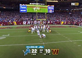 Jake Bates connects on 22-yard FG to extend Lions lead to 25-10