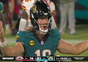 Trent McDuffie's first interception of 2025 gives Chiefs possession inside red zone