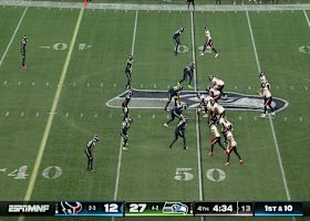 Stroud darts a 22-yard precision pass to Jaylin Noel