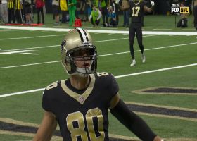 Jimmy Graham's second TD of 2023 gets Saints on board vs. Lions