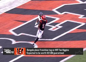 Bengals place franchise tag on WR Tee Higgins | ‘Up To The Minute’