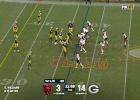 Can't-Miss Play: Caleb Williams' 26-yard dime to Kmet elicits a 'perfect throw' comment from Brady