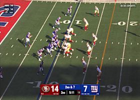 Clelin Ferrell sneaks up on Jaxon Dart for 5-yard sack