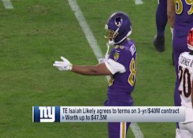 Pelissero breaks down Isaiah Likely's three-year contract with the Giants | 'Free Agency Frenzy'