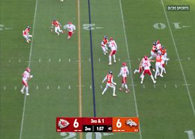 Broncos pass rush swarms Patrick Mahomes for crucial third-down sack