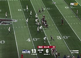 Pitts gets a 26-yard catch to get Falcons' drive going