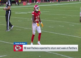 Rapoport: Pacheco expected to return Week 12 vs. Panthers | 'NFL GameDay Morning'