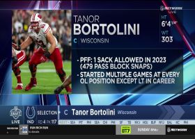 Colts select Tanor Bortolini with No. 117 pick in 2024 draft