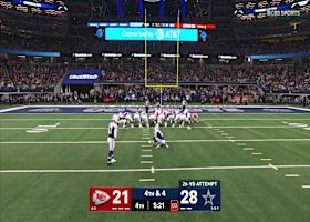 Brandon Aubrey extends Cowboys' lead to 10 with 26-yard field goal