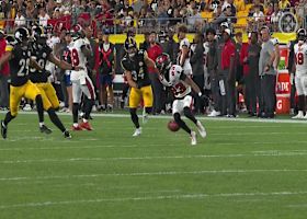 Tez Johnson's muffed punt sets up Steelers in red zone
