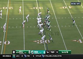 Braelon Allen's 12-yard catch and run gets Jets into red zone vs. Dolphins