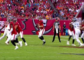 Emeka Egbuka's first preseason catch goes for 21-yard gain into Titans territory