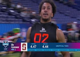 Elic Ayomanor's 2025 NFL Scouting Combine workout