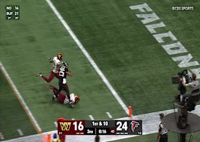 Can't-Miss Play: Truck-stick TD! Allgeier drops a Commander into the turf at goal line