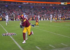 One-handed grab! Deebo Samuel Sr. hauls in impressive sideline grab