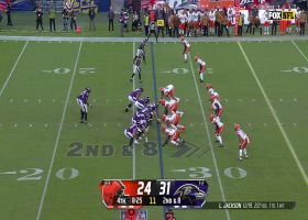 Can't-Miss Play: Greg Newsome II snags pick-six TD via Lamar Jackson's deflected pass