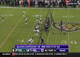 Mark Andrews' second high-point catch vs. Eagles goes for 23-yard gain