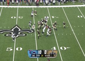 James Robinson's 14-yard burst gets Saints into Titans territory