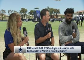 Ezekiel Elliott talks to Slater, Rapoport about his return to Cowboys camp | 'Back Together Weekend'