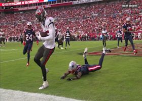 Mayfield's 10-yard TD pass to Tez Johnson trims Pats' lead to 21-16 in third quarter