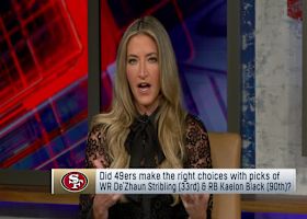 Did 49ers make the right choices in drafting WR De'Zhaun Stribling and RB Kaelon Black? | 'Path to the Draft'