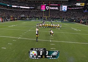 Chris Boswell's 37-yard FG ties Steelers-Eagles at 3-3