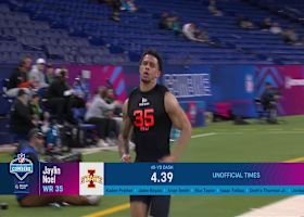 Jaylin Noel runs official 4.39-second 40-yard dash at 2025 combine