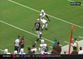 Michael Mayer bulldozes his way into red zone during 12-yard catch