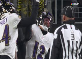 Alohi Gilman DENIES Gainwell of the end zone as time expires in the first half