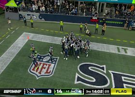 Ernest Jones picks off Stroud mid-fall two plays into the second half