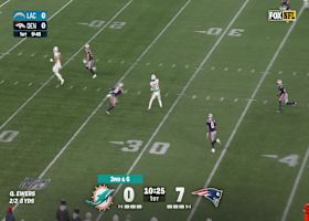 Quinn Ewers rips 20-yard strike to Theo Wease Jr.