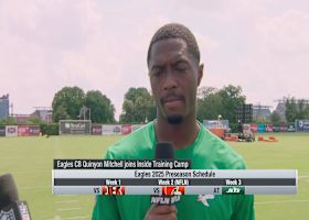 Eagles CB Quinyon Mitchell gives key team takeaways on 'Inside Training Camp Live'