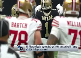 Battista: Alontae Taylor agrees to three-year, $60M deal with Titans | 'Free Agency Frenzy'