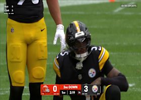 Jalen Ramsey blitzes untouched to sack Dillon Gabriel