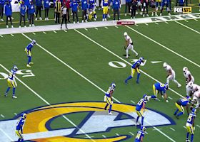 Michael Wilson keeps Forbes in his rear-view mirror during 20-yard catch and run