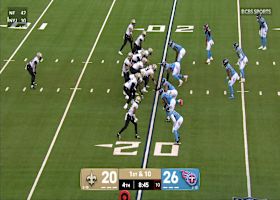 Audric Estimé shows his arsenal of moves on a 12-yard run