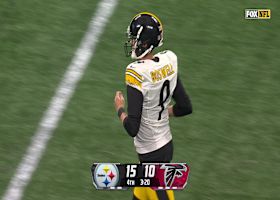 Chris Boswell's first ever punt goes 51 yards