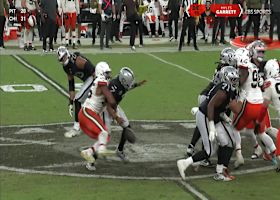 Myles Garrett's forced fumble vs. Geno Smith marks Browns' 10th sack of game