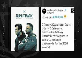 Pelissero: OC Grant Udinski and DC Anthony Campanile will remain with Jaguars in 2026 | 'The Insiders'